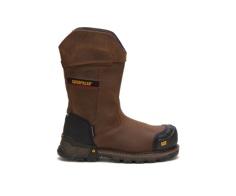 Botas Caterpillar Excavator XL Pull On Waterproof Composite Toe